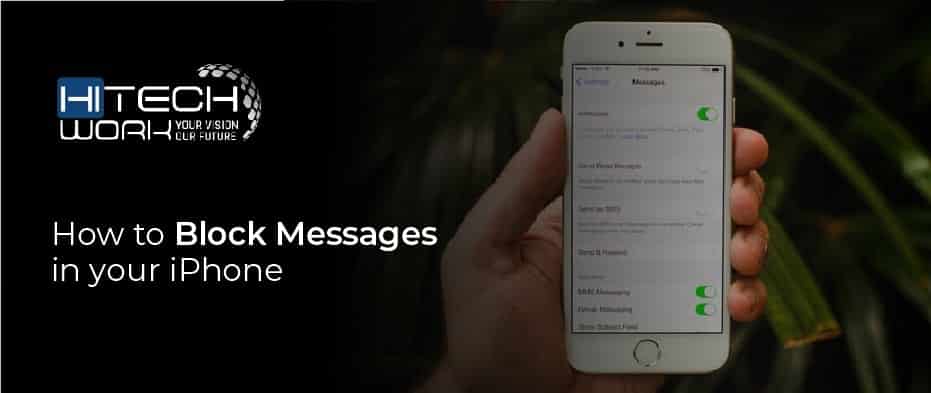 how to block spam texts on iphone