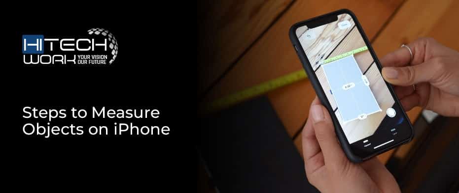 how to use measure on iphone