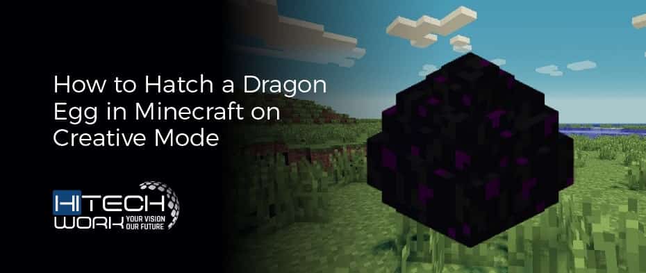 how to hatch a dragon egg in minecraft creative mode