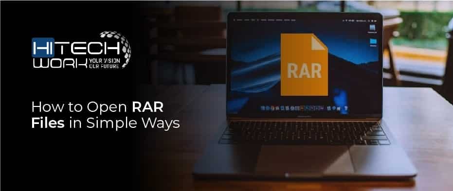 how to open .rar files