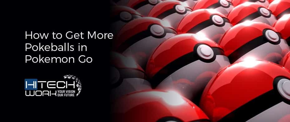 How to get pokeballs in pokemon go