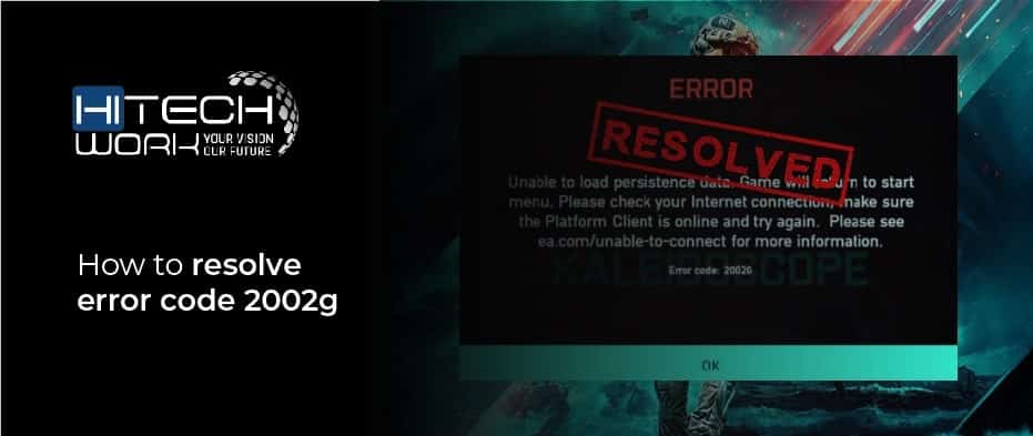 battlefield 2042 error code 2002g