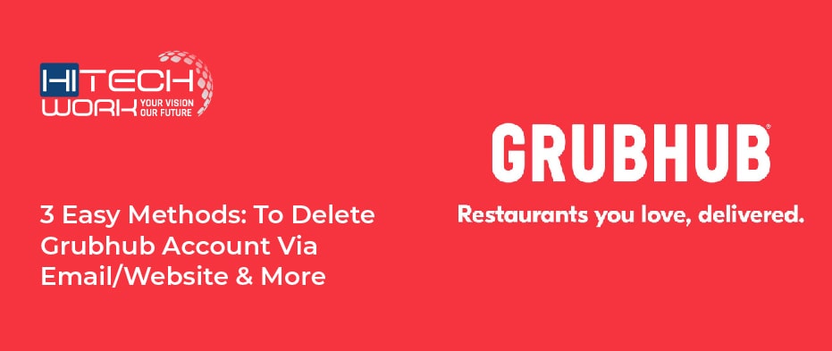 delete grubhub account