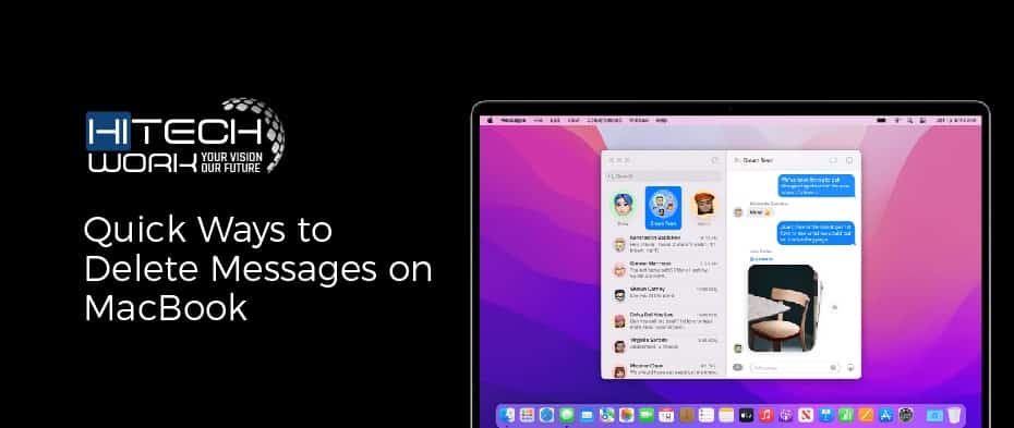 how to delete all messages on macbook air