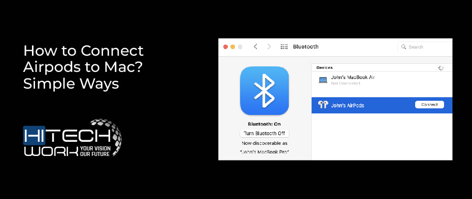 How to Connect Airpods to Mac