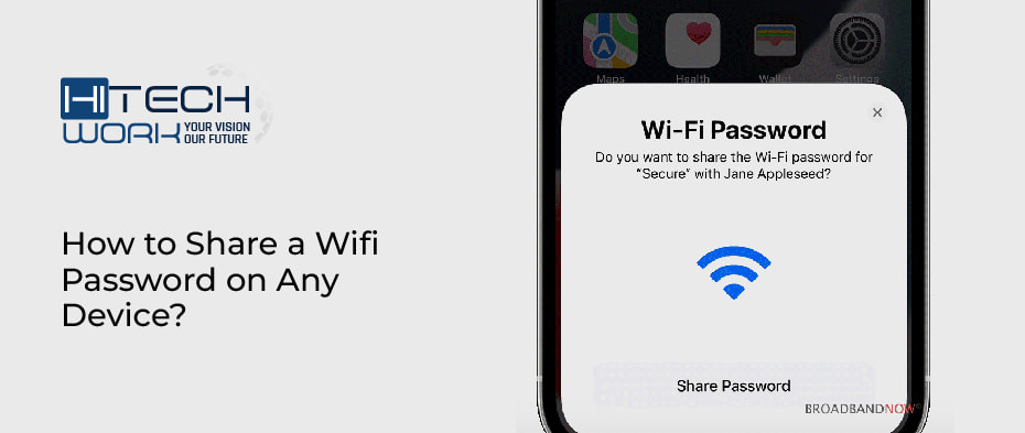 How to Share a Wifi Password