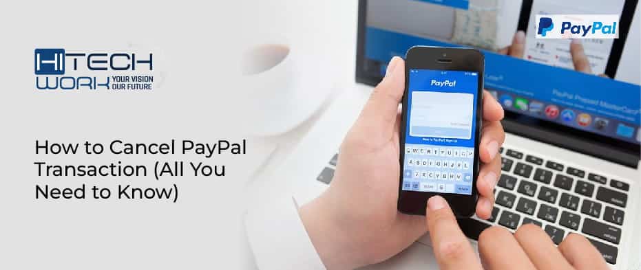 cancel PayPal transaction