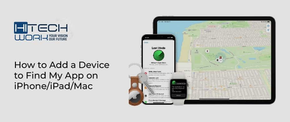 how do i add a device to find my iphone