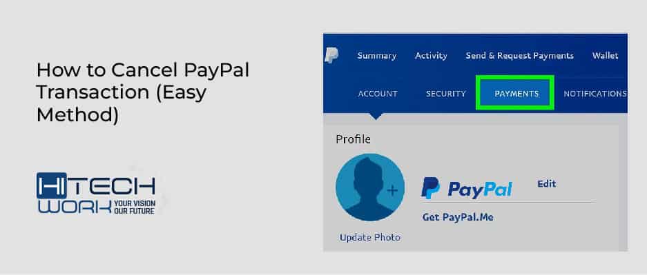 how to cancel a paypal transaction