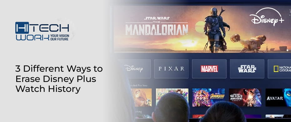 how to clear watch history on disney plus