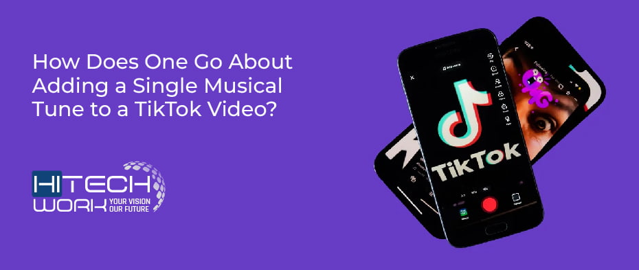 Adding a Single Musical Tune to a TikTok Video