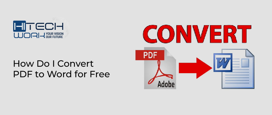 Convert PDF to Word for Free