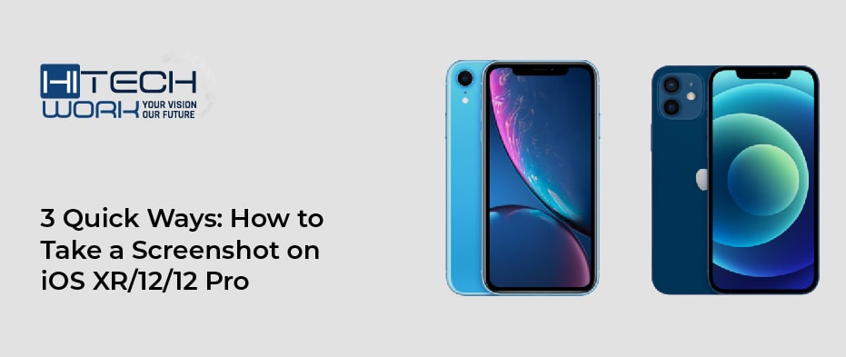 how to screenshot on iphone xr