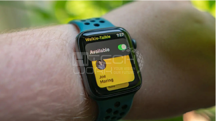 how to use walkie talkie on apple watch 5