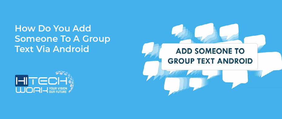 how do you send group text on android