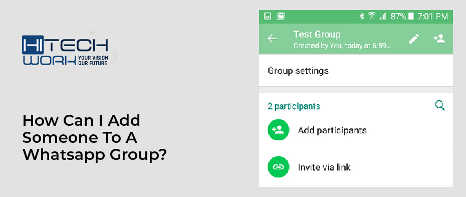 Add Someone To A Whatsapp Group