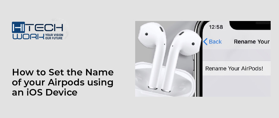Airpods using an iOS Device