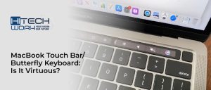 MacBook touch bar