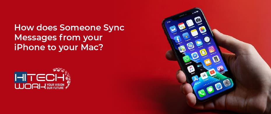 Someone Sync Messages from your iPhone to your Mac