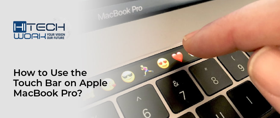 Touch Bar on Apple MacBook Pro