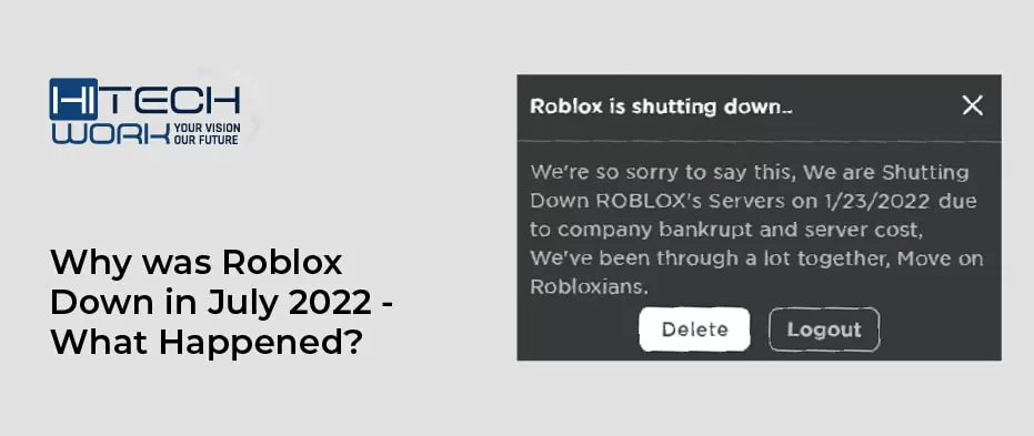 Why was Roblox Down in July 2022