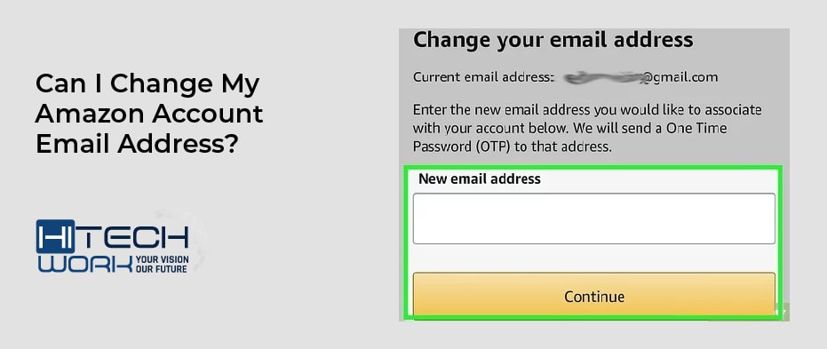 Change My Amazon Account Email Address