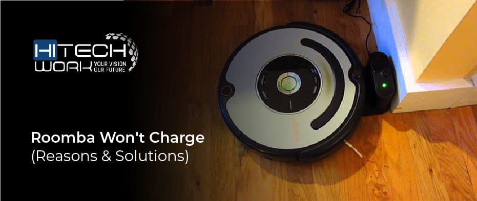 Roomba won't charge