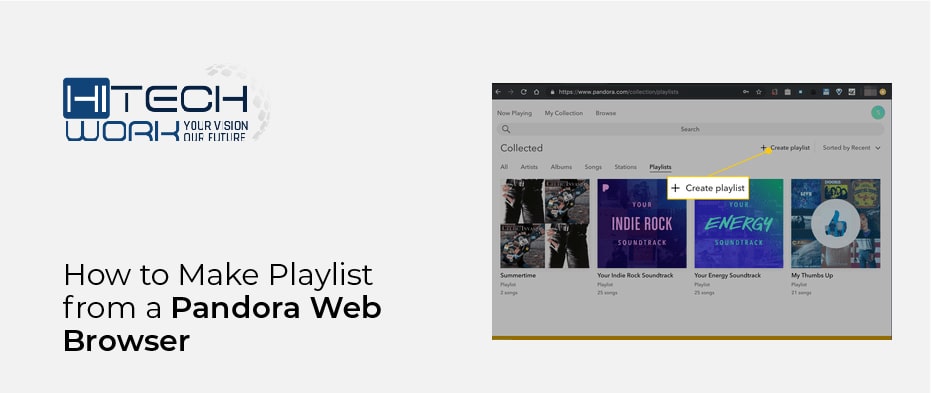 Pandora Web Browser