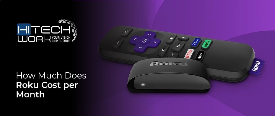 how much does Roku cost per month