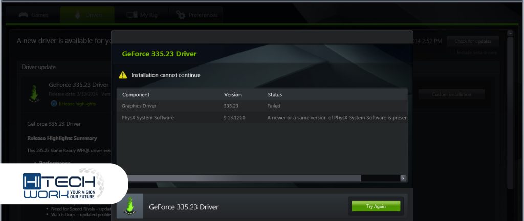 How to Fix Nvidia graphic drivers Installer Failed Error