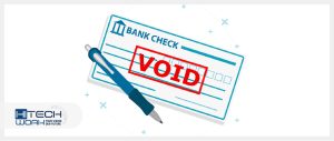 How to void a check