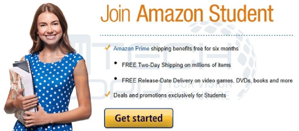 Benefits of edu email: Amazon Student Pack