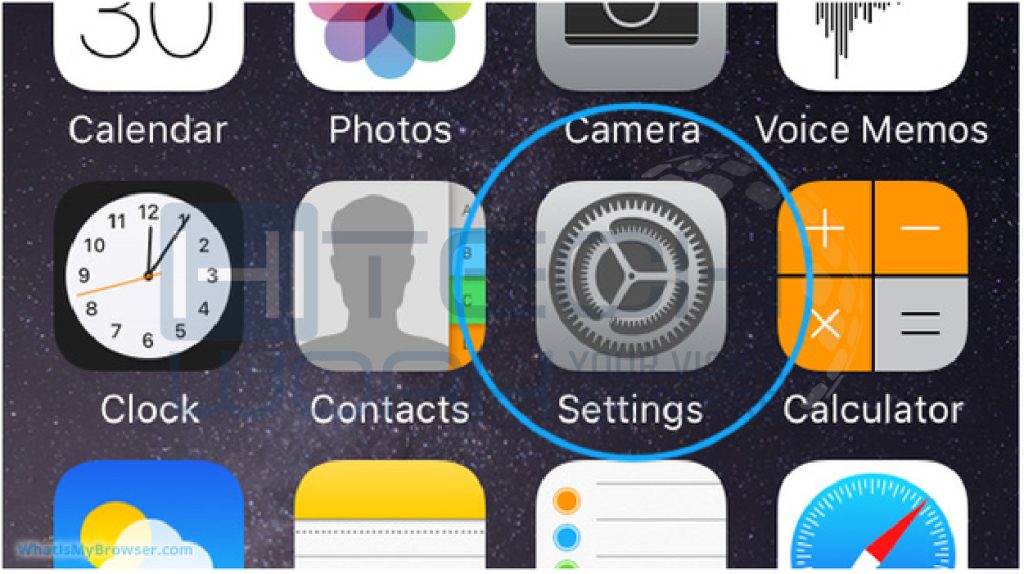 Step 1: Open Settings App on your iPhone