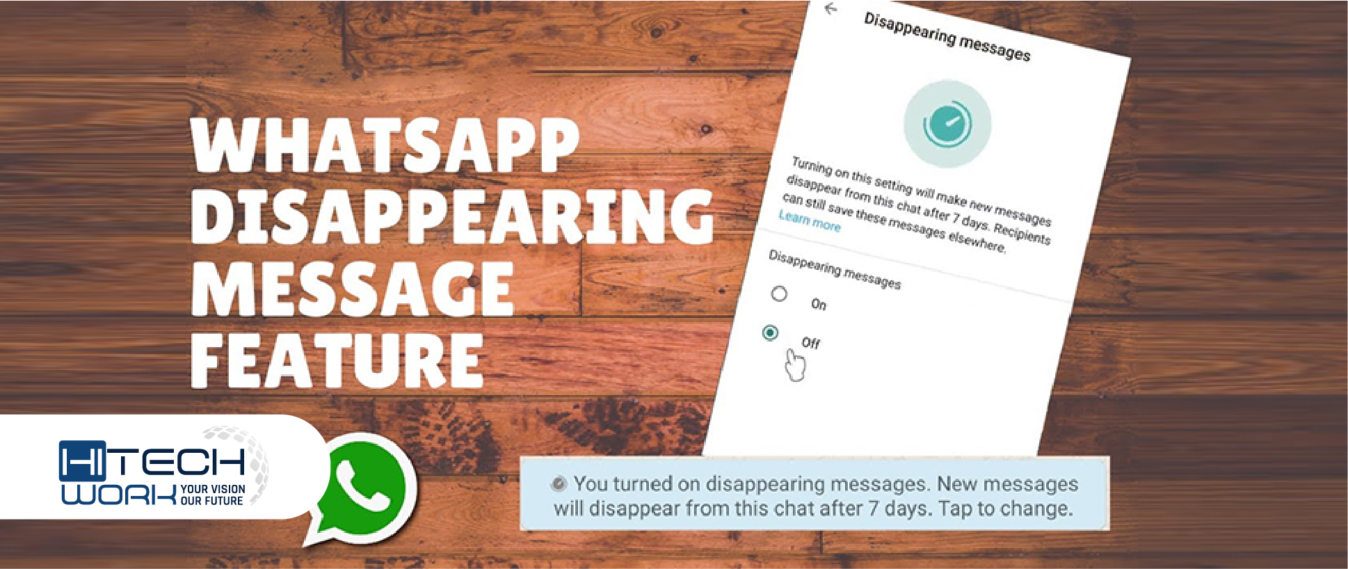 Meta Owned WhatsApp Disappearing Messages Feature