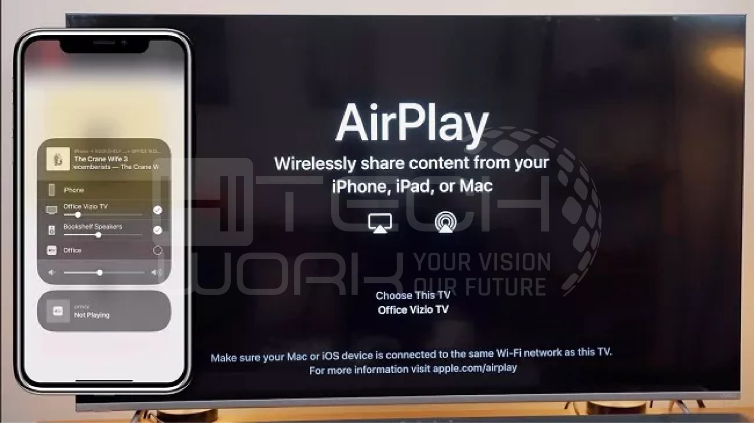 How to Screen Mirror iPhone to Vizio TV