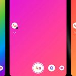 how to change background color on Instagram story