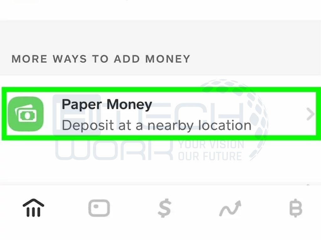 Find out the paper deposit location nearby you