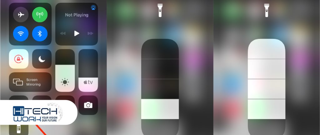 Adjust Flashlight Brightness on iPhone 12