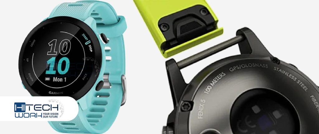 Attractive Design of Turquoise Garmin Watch