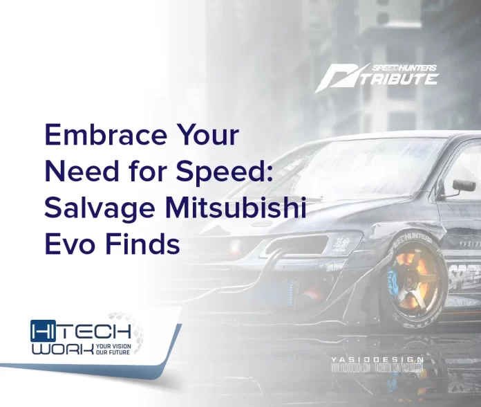 Embrace Your Need for Speed: Salvage Mitsubishi Evo Finds