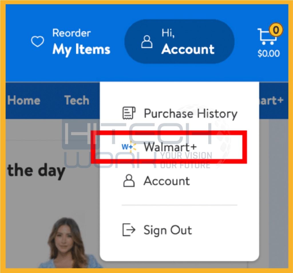 select Walmart Plus