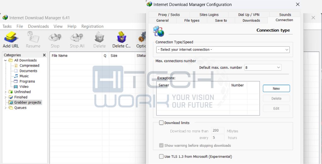 using a broadband connection