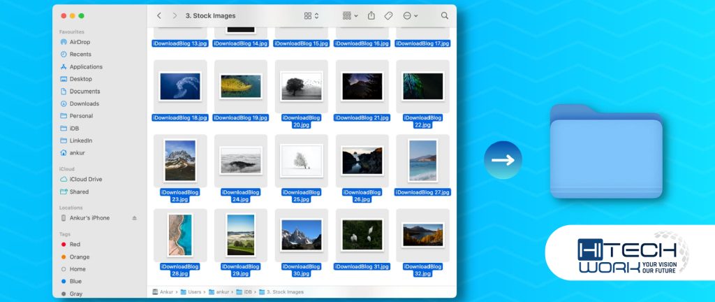How to Make a Folder on Mac via File Selection