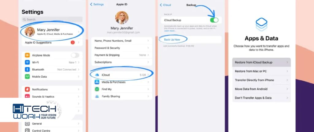 How to See Blocked Messages on iPhone from iCloud Backup