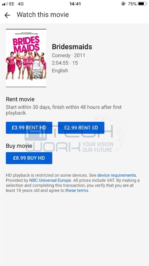 Payment section