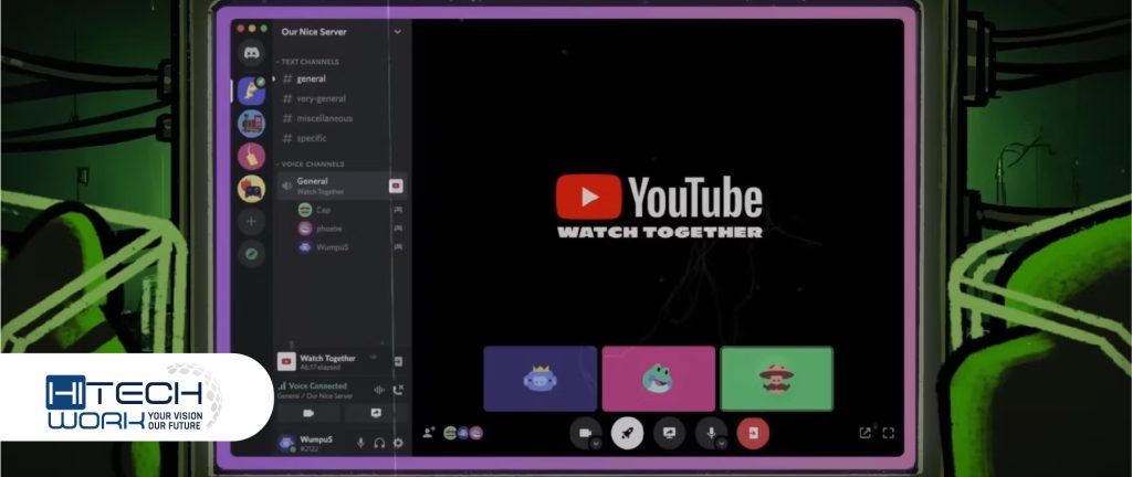Play YouTube on Discord Watch Together Feature