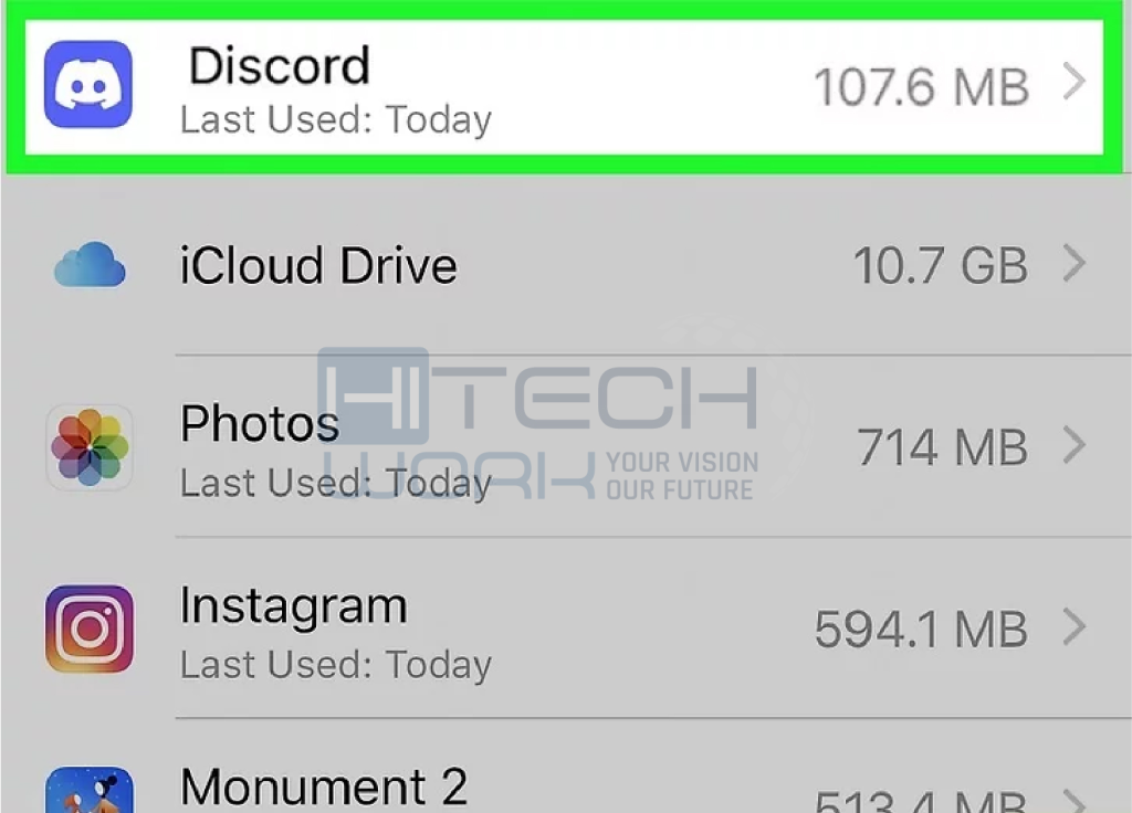 Select Discord app