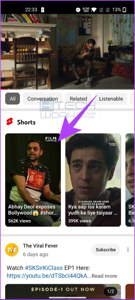 youtube shorts