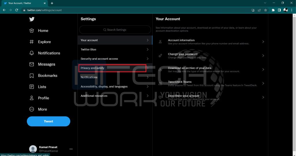 Select Privacy and Safety
