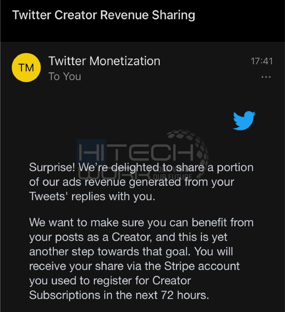 Twitter Users Monetization